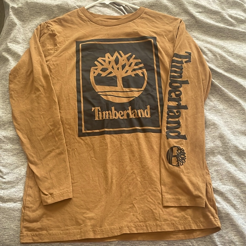 Large 14/16 timberland boys long sleeve teeshirt
